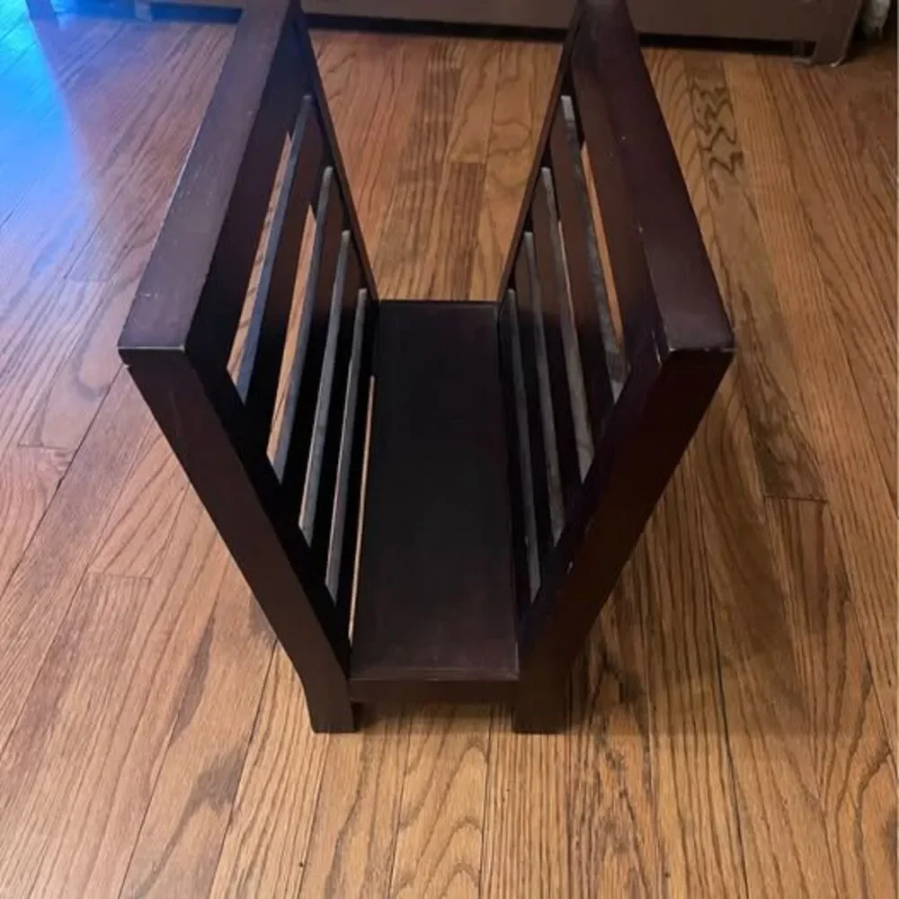 Wood Magazine rack